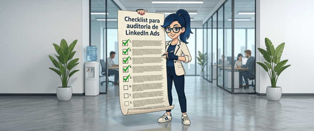 checklist campanhas linkedin